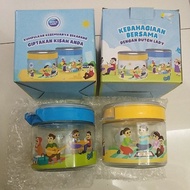 Dutch Lady Glass Container Canister Cookies Jar /Balang Kaca Dutch Lady 700ml/KitKat Glass Jar