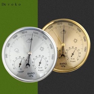Devoko 3-in-1  And Hygrometer: Accurate Weather , Pressure Gauge, Weather Station, Wall Thermometer.