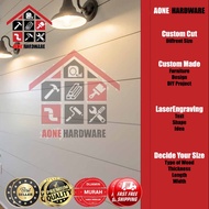 3mm, 6mm, 9mm Width100mm Length1-8 Feet Kayu Shiplap Termurah | Shiplap | MDF Board Shiplap | Wainsc