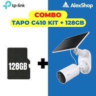 [COMBO] TP-Link Tapo C410 KIT Camera + 128GB Memory Card Wireless Camera, Solar Power, Genuine 6400m