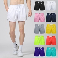 seluar tight seluar tight lelaki tight pant man Summer Quick-Drying Ice Silk Shorts Men Couples Casu
