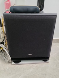 KEF 揚聲器1set 連subwoofer共四件