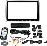 Portable DVD Player Portable 10.1" Headrest Monitor DVD Player For Car Digital LCD Screen Headrest DVD Player With Digital Touch Button/HDMI/USB/SD (Color : 1 pcs monitor)