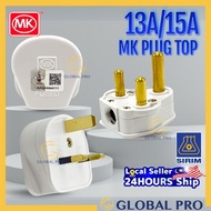 MK Honeywell 13A / 15A Plug Extension Socket Plug DIY Plug Kepala Plug 3 Pin SIRIM Plug Socket Bakel