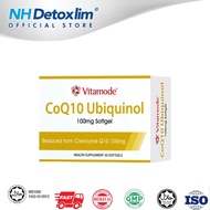 [NH Detoxlim]     100% Original CoQ10 Ubiquinol Health Supplement 100mg Softgel 30s