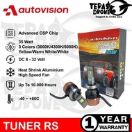 LED Autovision Tuner RS H4 H7 H11 HB4 - 35 Watt - 3 Colors