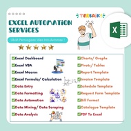 Professional Microsoft Excel Automate Service/ Excel Automation/ Microsoft Excel VBA/ Data Entry Ser