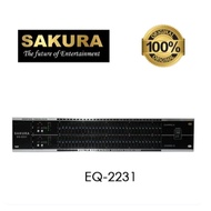 SAKURA EQ-2231 31-Band Stereo Graphic Equalizer
