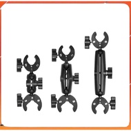 Crab claw clip For insta360 gopro selfie Stick Motorcycle Bicycle Double Super Clip Magic Joint Hand