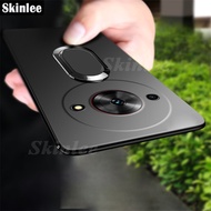 Phone case For ZTE Blade A75 5G A75 A55 A35 4G Back cover Finger Metal Ring Kickstand Car Holder Mat