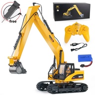 HUINA 651 รถแม็คโครบูมยาวบังคับ 1:14 Long-Reach Excavator 2.4GHz Rc