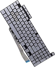 Deal4GO 4-Zone Per-Key RGB Backlit Keyboard Replacement for ASUS TUF Dash F15 FX517 FX507 FA507 FX51