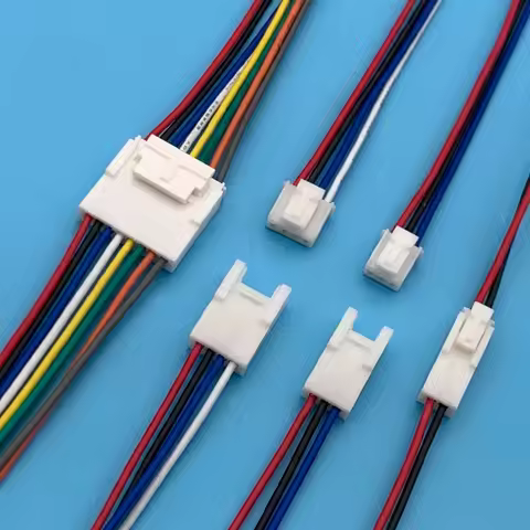 10pcs HY2.0 26AWG 2P 3P 4P-12P 20CM Air Docking Connector Male Female Plug Receptacle Housing Crimp