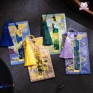 SOONA Metal Bookmark, Metal Oil Painting Reading Book Clip, High Quality Sunflower Lotus Hollow Book
