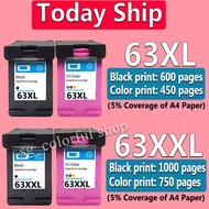 HP 63XL HP 63 Ink Cartridge HP 63XL Ink HP 63XL refillable ink cartridge for HP 5220 3830 3630 2130 