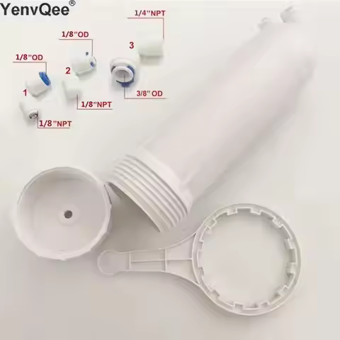 3012 RO Membrane Housing for 3012-400 gpd/3012-600gpd Reverse Osmosis With All Fittings Reverse Osmo