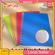 4pcs  A5 Notebook 4 Color Spiral Notebook Line Notebook Coil Notebook Minimalist Stationery