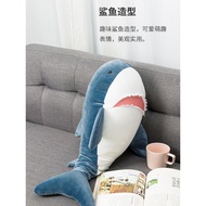 Ready Stock = MINISO MINISO MINISO Ocean Shark Doll Doll Doll Plush Toy Pillow Sleeping Hug Birthday Girl