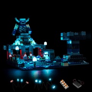 LEGO Minecraft "Deep Dark Battle 21246" compatible light kit - Just Light, model bricks not included