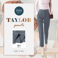 กางเกงขาเดฟยาว 9 ส่วน รุ่น Taylor Pants - Issa Apparel  ผ้าโรเชฟ ผ้านุ่ม ยืดใส่สบาย ซักแล้วไม่เป็นขุย ช่วยอำพรางสะโพกและต้นขาได้ดี