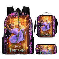 Encanto Girls' Backpack Set-Student Travel Bag / Elementary School Backpack / Children's Bag / 17-in
