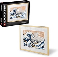 lego Art Hokusai – The Great Wave 31208 Building Set for Adults (1,810 Pieces)