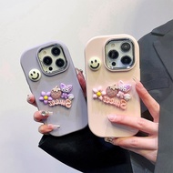 Suitable for IPhone 11 12 Pro Max X XR XS Max SE 7 Plus 8 Plus IPhone 13 Pro Max IPhone 14 15 Pro Max Phone Case Cute Pink Fox Character Accessories Lovely Design