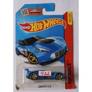 Hot Wheels - Corvette C7.R Blue HW Race Track Stars