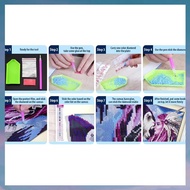 [hotkeystore.] Classical Rhinestone Diamond Embroidery Painting Full Round Picture 30 X 40 cm Withou