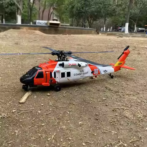 Yuxiang F09-S Intelligent Gps Black Hawk Uh60 Remote Control Helicopter One Button Instant Reversal