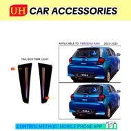 (TCS LED LIGHT SPOILER GARNISH) PERODUA AXIA 2023 - 2025 CAR SMART RGB LIGHT PILLAR