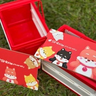 柴犬大學 柴老大折疊收納箱 摺疊收納籃 手提籃 收納 柴犬周邊