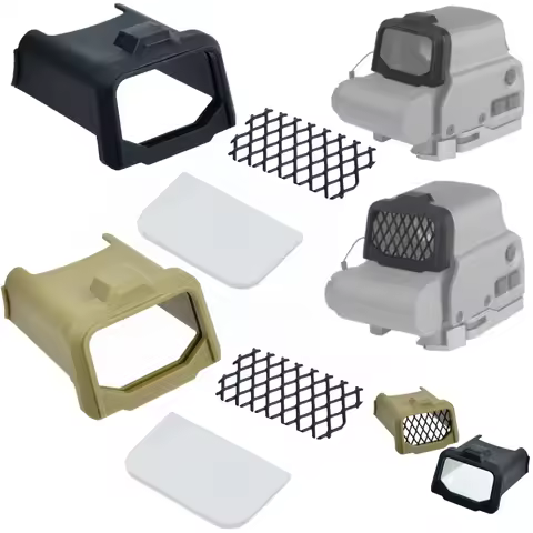 Tactical Scope Cover Lens Protector with Lens & Mesh Cap For EOTECH 558 Red Dot Sight Hunting Access