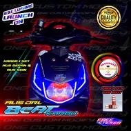 PAKET LAMPU ALIS DRL BEAT KARBU OLD BONUS LED JELLY VARIASI AKSESORIS MOTOR BEAT LIS DEPAN BEAT KARBU 2008 2009 2010 2011 2012