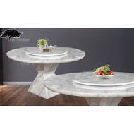 Elegant Marble Stone Round Dining Table