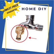 FALLA ITALY 1/2" Brass Tap Hose Connector Garden Water Pipe Quick Adaptor Fitting Thread