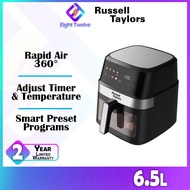 6.5L RUSSELL TAYLOR 3D Visible Window Digital Air Fryer | Xtra Large Capacity | Z7