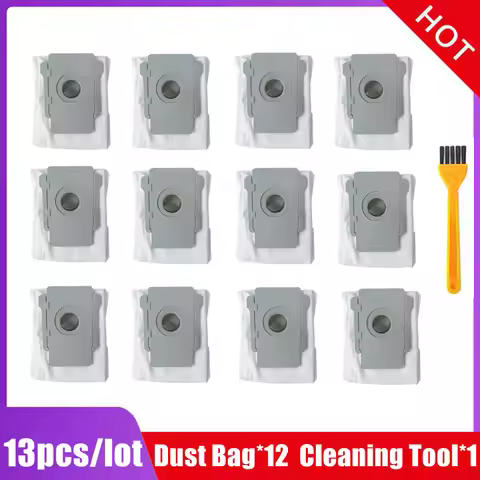 Multi-set Dirt Disposal Replacement Bags for iRobot Roomba i7 i7+ s9 E5 i7 plus E6 s9+ Clean Base va