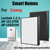 สำหรับ Coway เครื่องฟอกอากาศ AP-1511FHE AP-1503CHE AP1511FHE AP1503CHE AP1503CH เปลี่ยนแผ่นกรอง HEPA