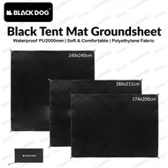 BLACKDOG Ground Sheet Waterproof PE Mat for Automatic Tent 4Pax V2 Village Tent Cinema 2.0 Outdoor C
