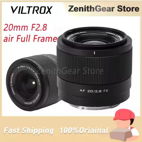 VILTROX 20mm F2.8 AF Full Frame Ultra Wide Angle Lens for Sony zve10 II A7CII a6600 a7iv Nikon Z8 Z9