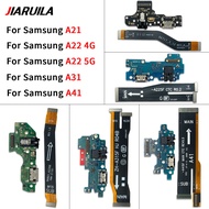 USB Charging Board Connector Mainboard Motherboard Flex Cable For Samsung A21 A22 4G/5G A31 A41