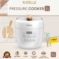 Ravelle Pressure Cooker 2L Original 2 Liter Electric Pressure Cooker