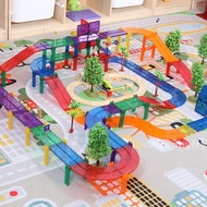 🔥SG Official Store 🔥 MNTL Magnetic Tiles Car Track Magnetic Tile Play Car Run Open Ended Imaginative