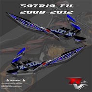 STRIPING SATRIA FU F150 OLD/LAMA STIKER SATRIA FU BARONG/FU F150 2008-2012