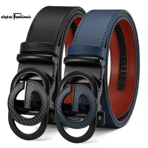 Men Belt Genuine Leather for Men's High Quality Buckle Business Black Cowskin Male Fashion Famous Br