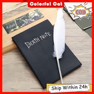 Death Note Feather Pen Book Cartoon Japan Animation Notebook with Feather Pen