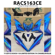Rapido Y15ZR  Y15 V2 Cover Set Doxou-150 Limited Edition (74) Chamelon Blue (Sticker Tanam)