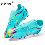 evex ใหม่ฟุตบอลโลกรองเท้าฟุตบอล CR7 เล็บชาย AG เล็บยาวการฝึกอบรมกลางแจ้งต่ำการแข่งขันรองเท้าฟุตซอล