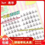 惠寻 假睫毛10排大容量懒人三部曲自然仿真浓密分段式眼睫毛WQ 120簇-太阳花款
